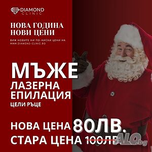 Лазерна епилация цели ръце на Мъж- гр. Хасково