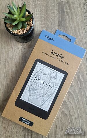 Чисто НОВ електронен четец Kindle 11th generation 2024 16GB с подсветка