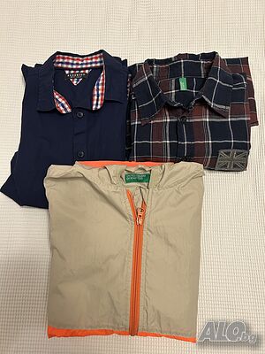 Пакет маркови момчешки дрехи за 10-11 год. / 146-150 см (Benetton & Reserved) + ПОДАРЪЦИ