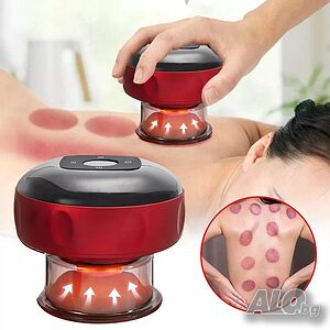 Терапевтичен Aнтицелулитен Масажор Vendi Comfort+, интелигентен с вакуум вендуза и горещ компрес