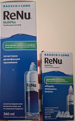 Лещи -4.00. Разтвори. Контейнери