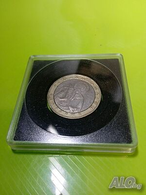Монета от 1 лев с дефект