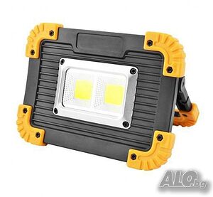 LED фенер, прожектор, аварийна лампа LL-812 + Батерии
