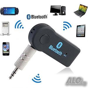 Безжичен Bluetooth 3,5мм AUX IN аудио адаптер