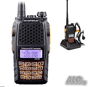 Професионална двубандова радиостанция BaoFeng UV-6R