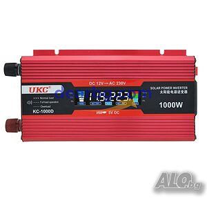 Инвертор за ток с дисплей 1000W 12/220V