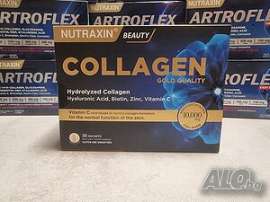 Колаген Nutraxin Beauty 10,000 mg, 30 сашета, с Хиалуронова киселина, Биотин и Витамин С