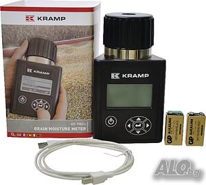 Професионален влагомер за зърно Kramp MT-PRO+ с меню на БЪЛГАРСКИ