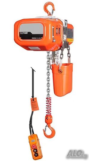 Електрически верижен телфер REMA 1000 кг (400V) - Професионален