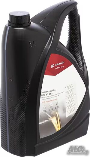 Трансмисионно масло KRAMP 80W-90 GL-4 (4 бр. - 5L) - За скоростни кутии