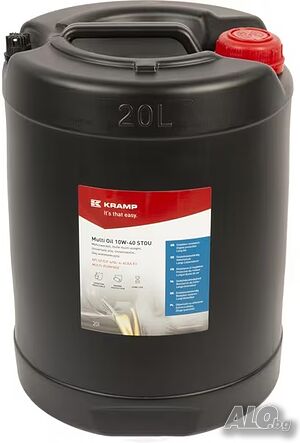 Супер универсално масло KRAMP 10W-40 STOU (20L) - За двигател, скорости и хидравлика