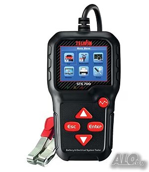 Професионален Цветен Тестер за Акумулатори и Алтернатори 12V Telwin STS700 (8-240 Ah)