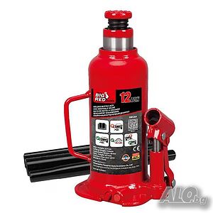 Професионален Хидравличен Крик Тип Бутилка 12 Тона Big Red (230 - 460 mm)