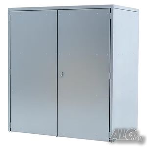 Метален Контейнер / Нощен Депо Склад за Европалет Povag DEPOT20 (1350x900x1523mm) Magnelis® Стомана