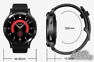 Спортен смарт часовник Watch F8, пълен сензорен екран, спорт, фитнес, силикон Bluetooth