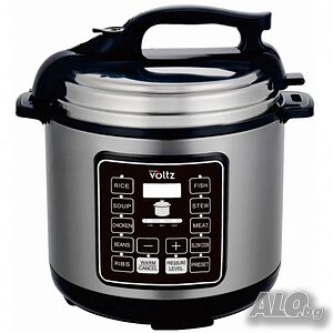 Мултикукър под налягане Voltz, 1000W/6л./70kpa - 9 програми, 24м гаранция