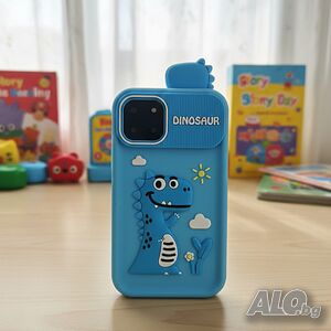 Детски смарт телефон P1 Plus с игри и двойна камера - 2.8″ IPS дисплей, 8GB памет и силиконов калъф