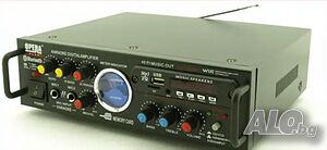 Караоке Аудио Домашен усилвател UKC AV-339A + BLUETOOTH