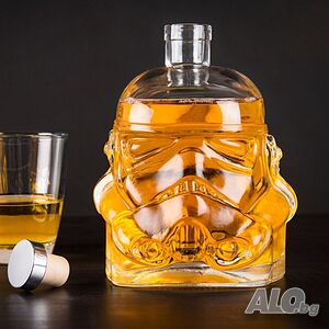 Стъклена бутилка шише Star Wars Stormtrooper - Стар уорс Артикул