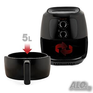 Фритюрник с горещ въздух MUHLER, 4L, 1500W, механичен, 24м гаранция