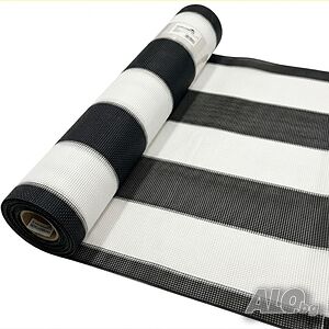 Засенчваща мрежа Schellenberg 25м x 90см - UV защита, защита от вятър за балкони и огради
