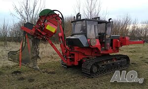 Kаналокопател - Директно заровен - Кабели, Маркуч с диаметър до 100 мм. До 1.3M дълбочина