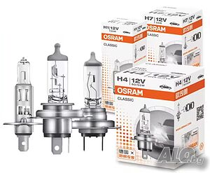 OSRAM Халогенни крушки H1 / H4 / H7