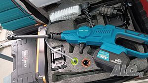 Мобилна Мощна Акумулаторна Водоструйка с 2 Батерии 36V 8Ah