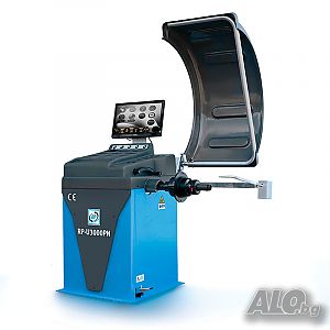 Баланс машина за леки и лекотоварни автомобили с 15” монитор.