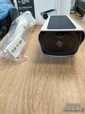 Соларна напълно безжична водоустойчива камера FULL HD 1080P WI FI 2MP детекция на движение 4x увелич