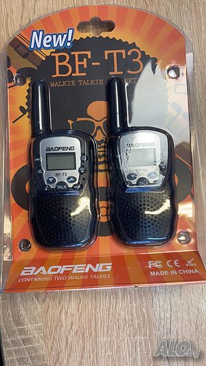 2бр. Радиостанции Baofeng BF T3 уоки токи