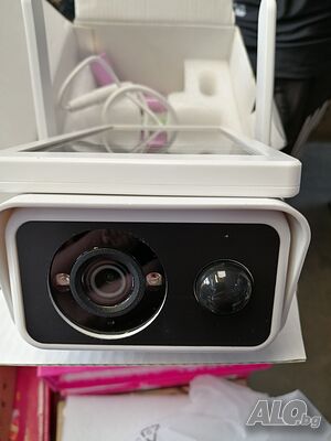Соларна напълно безжична водоустойчива камера FULL HD 1080P WI FI 2MP