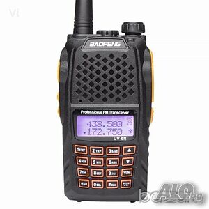 Мощна, двубандова, професионална радиостанция Baofeng UV-5R 8W, UV-6R, UV-9R
