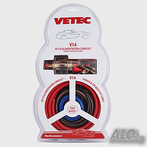 Комплект кабели за автомобилен усилвател VETEC V14 8GA OFC
