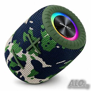 Портативна Bluetooth тонколона 5W с RGB осветление