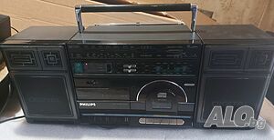 Philips D8874 Compact disc stereo radio cassette recorder