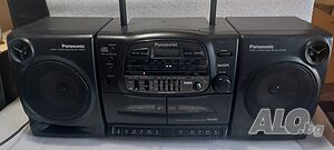 Panasonic RX-DT600 двукасетъчен радиокасетофон със CD плейър