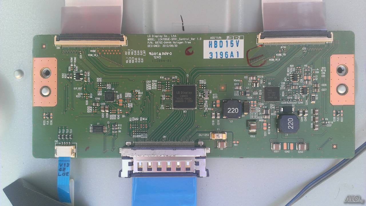 LC500DUE-SFR1 Control Merge , 6870C-0452A , GB422V , 3177B3 , 42PFL4208K/12 T-con Board Tv Parcasi - LED LCD TV YEDEK PARÇALARI da
