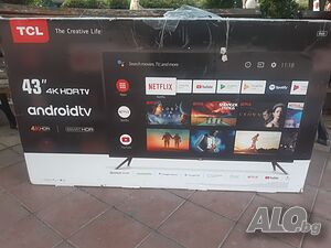 TCL 43EP640 4K UHD със счупен екран