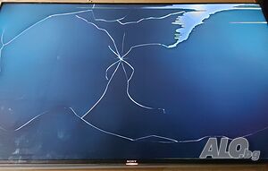 Sony Bravia KD-55XF9005 4K UHD със счупен екран