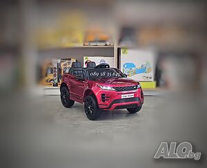 ТОП ЦЕНА! НОВО! Акумулаторен джип RANGE ROVER EVOQUE с 4Х4,12Vбатерия,EVA гуми,Bluetooth