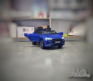 ПРОМОЦИЯ ДО 30.04! НОВО! Акумулаторен джип Audi SQ8 BLUE с 12V батерия,EVA гуми, МЕТАЛИК, кожена седалка