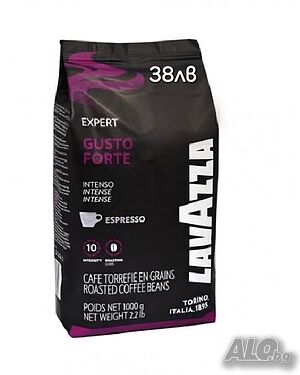 Кафе на зърна Lavazza Gusto Forte внос от Италия