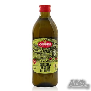 Зехтин Extra Virgin Coppini - студено пресован, с мек и балансиран вкус внос от Италия