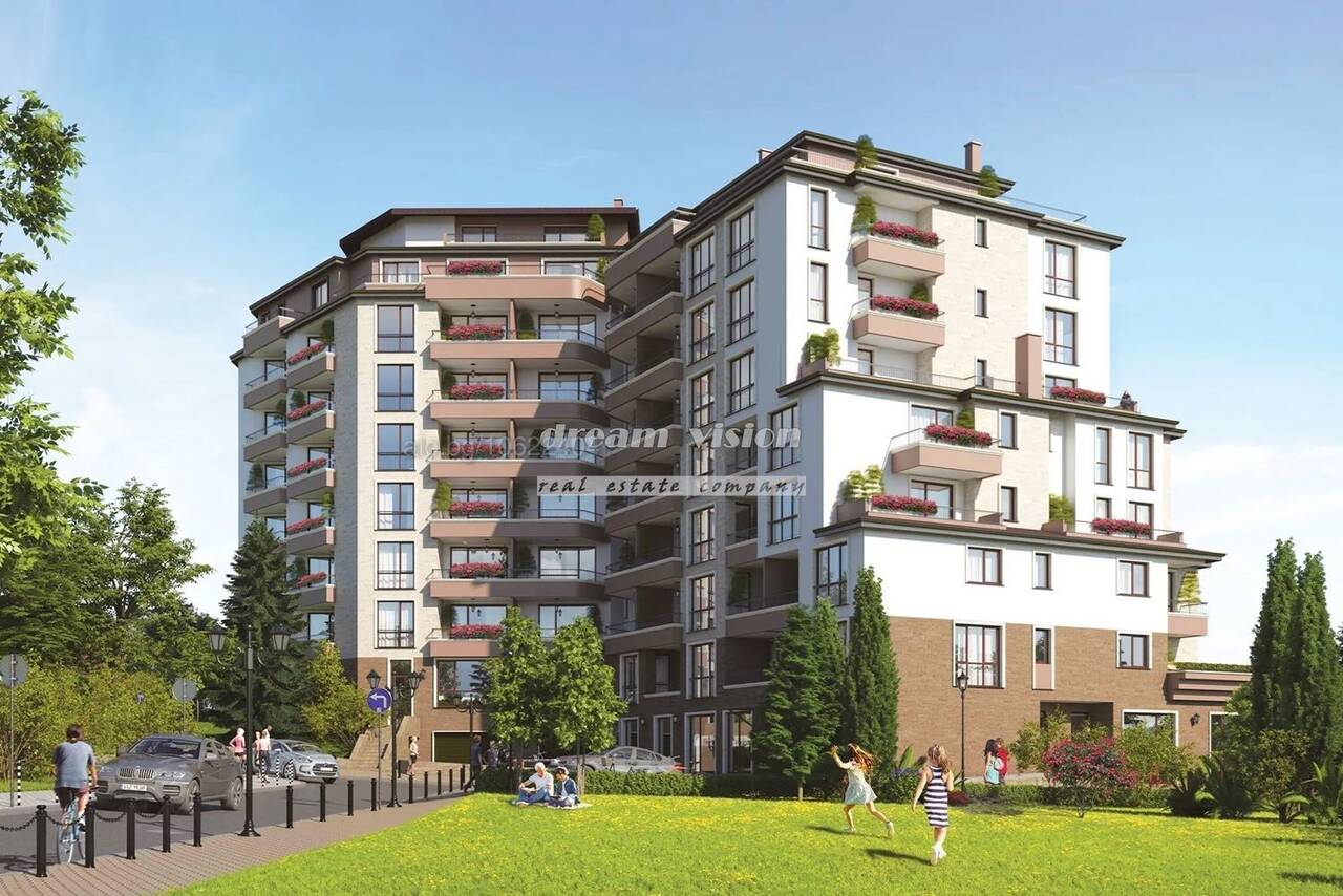 Двустаен апартамент 64 кв.м Тухла 2027 г. 2 етаж Непоследен