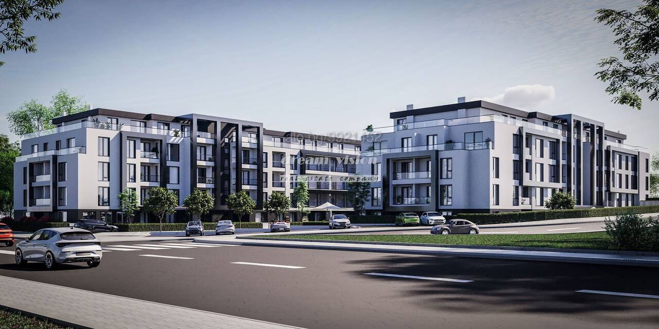 Двустаен апартамент 71 кв.м Тухла 2028 г. 1 етаж Последен етаж