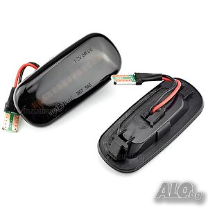 LED Динамични Мигачи за Audi A3 8P, A4 B6 B7, A6 C5 C6