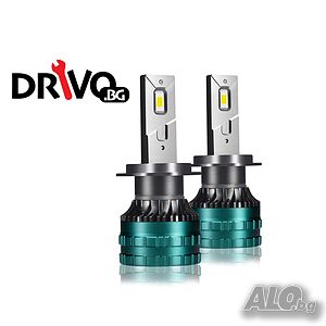 Гаранция! LED CANBUS Комплект 300W Крушки за Фарове H1 H4 H7 H8 H9 H11