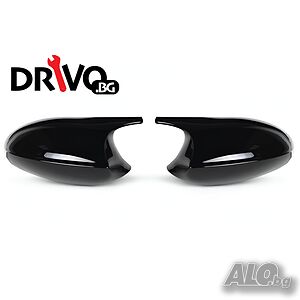 Гаранция! Черни Batman Капаци за Огледала за BMW E81 E87 E90 E91 E92