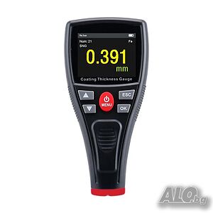 Професионален уред за измерване дебелината на автобоя от 0 до 1.5mm